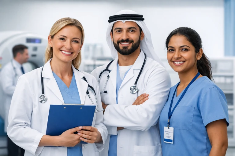 Healthcare recruitment support for hospitals and clinics in UAE