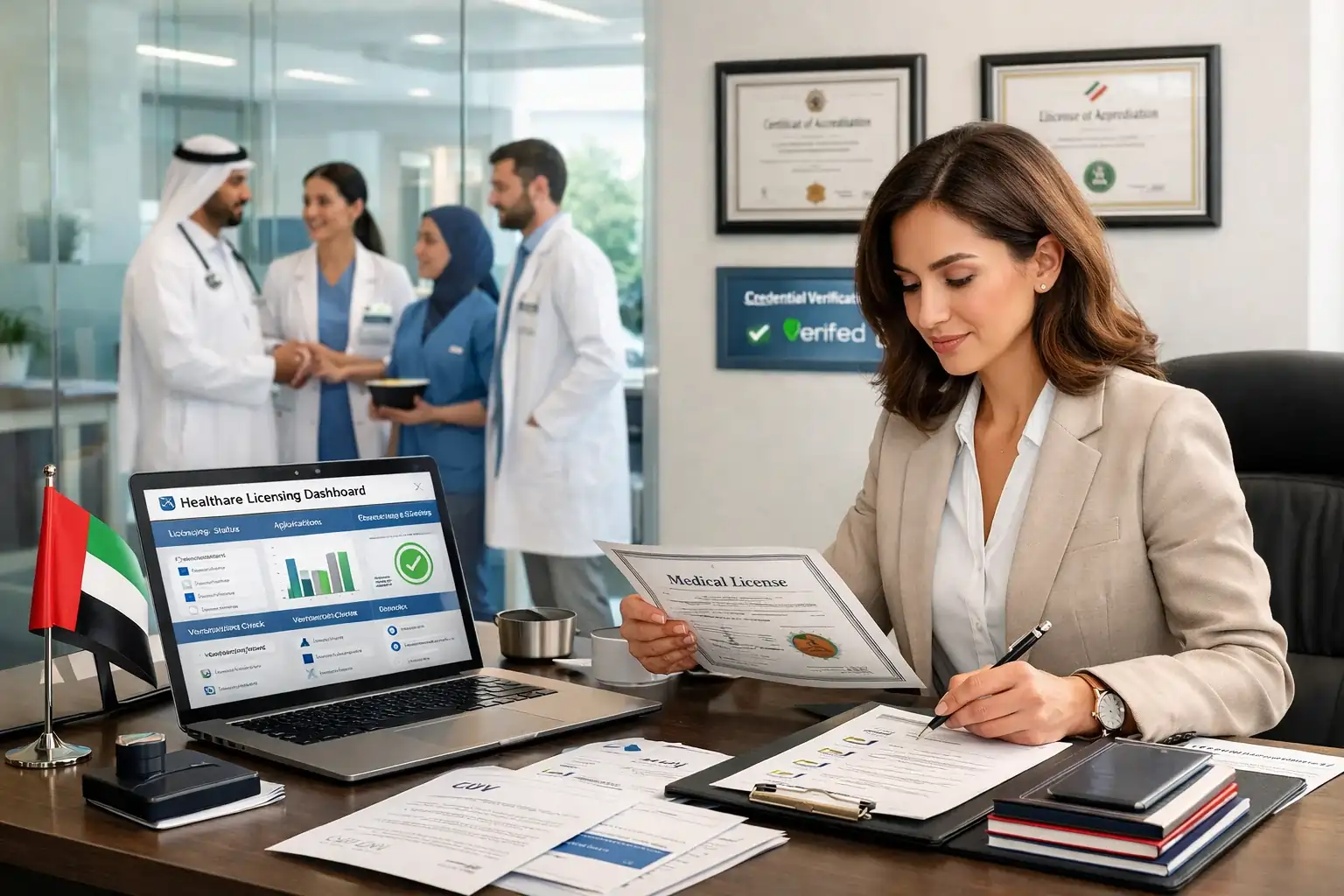 Hiring in Healthcare & Pharma UAE: Licensing, Sourcing & Compliance