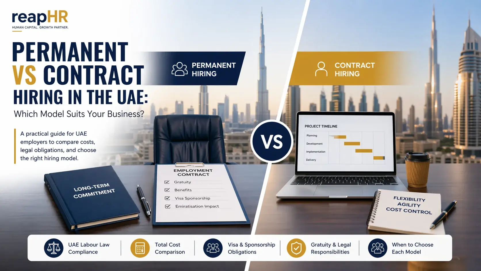 Permanent vs Contract Hiring in the UAE: Practical Guide