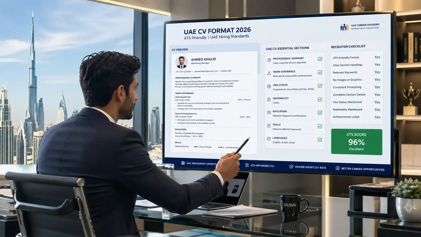 UAE CV Format 2026: What Job Seeker Needs to Know Before Applying