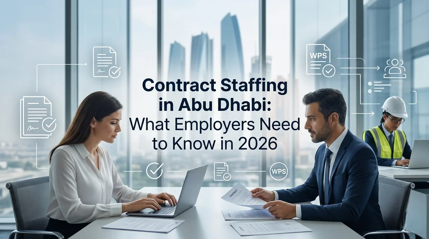 Contract Staffing in Abu Dhabi: What Employers Need to Know in 2026