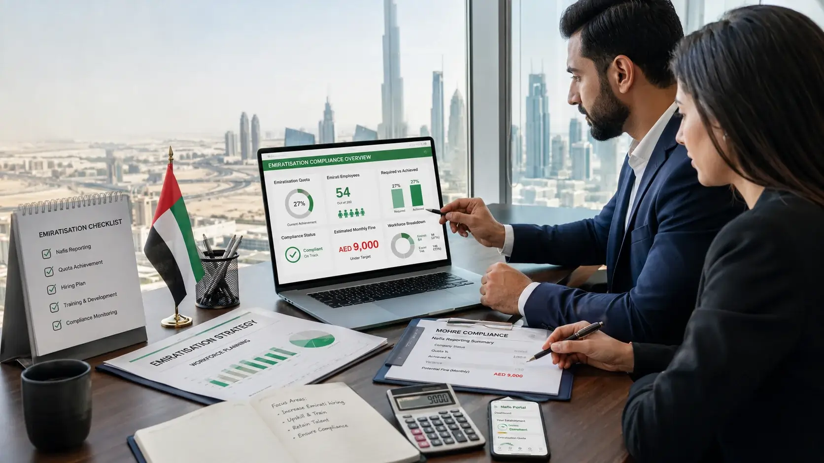 UAE Emiratisation Fines: How They Are Calculated and Avoided