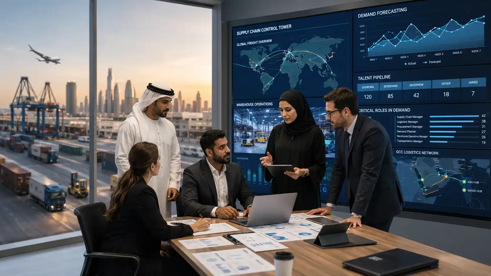 Supply Chain Talent Shortage GCC: Filling Critical Roles in 2026