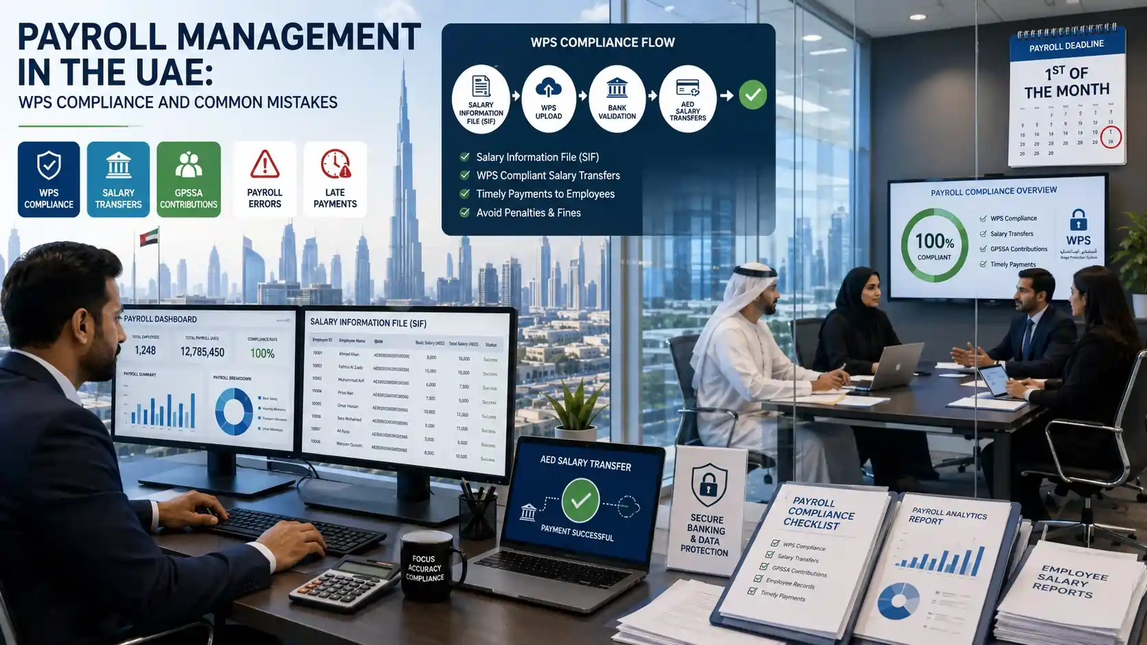 Payroll Management in the UAE: WPS Compliance and Common Mistakes