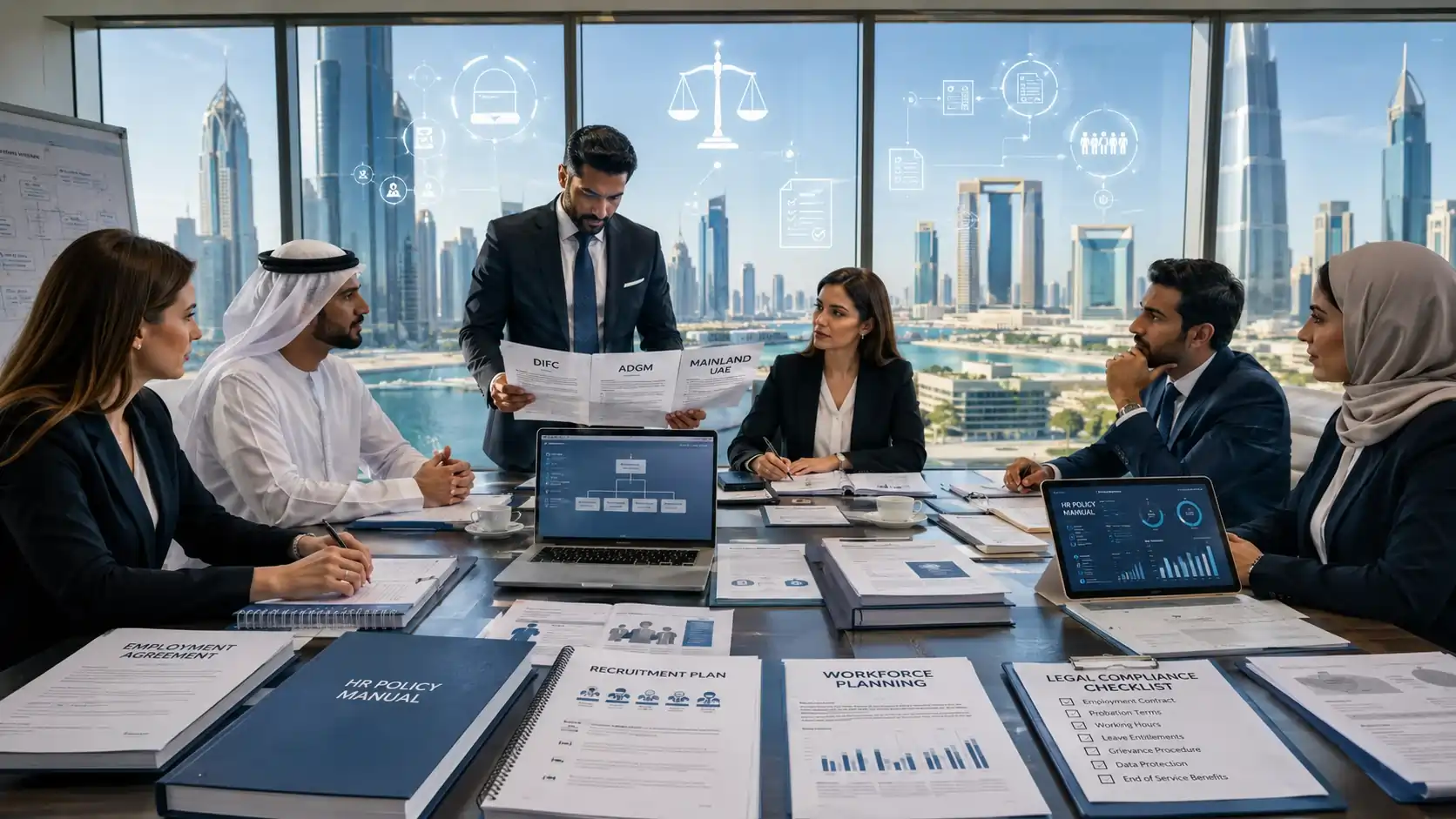 DIFC vs ADGM Employment Law: Which Framework Fits Your Hire?