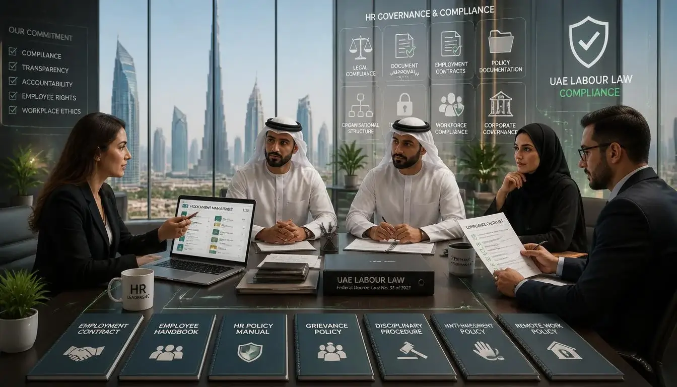 What Company Policies Must Be in Writing Under UAE Law?