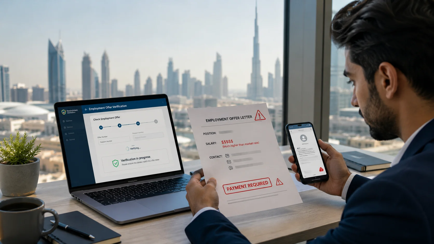 Fake Job Offer Warning Signs Every UAE Job Seeker Should Know