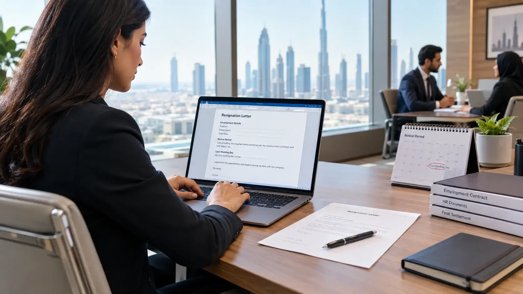 Writing a UAE Resignation Letter That Meets Labour Law Notice Rules