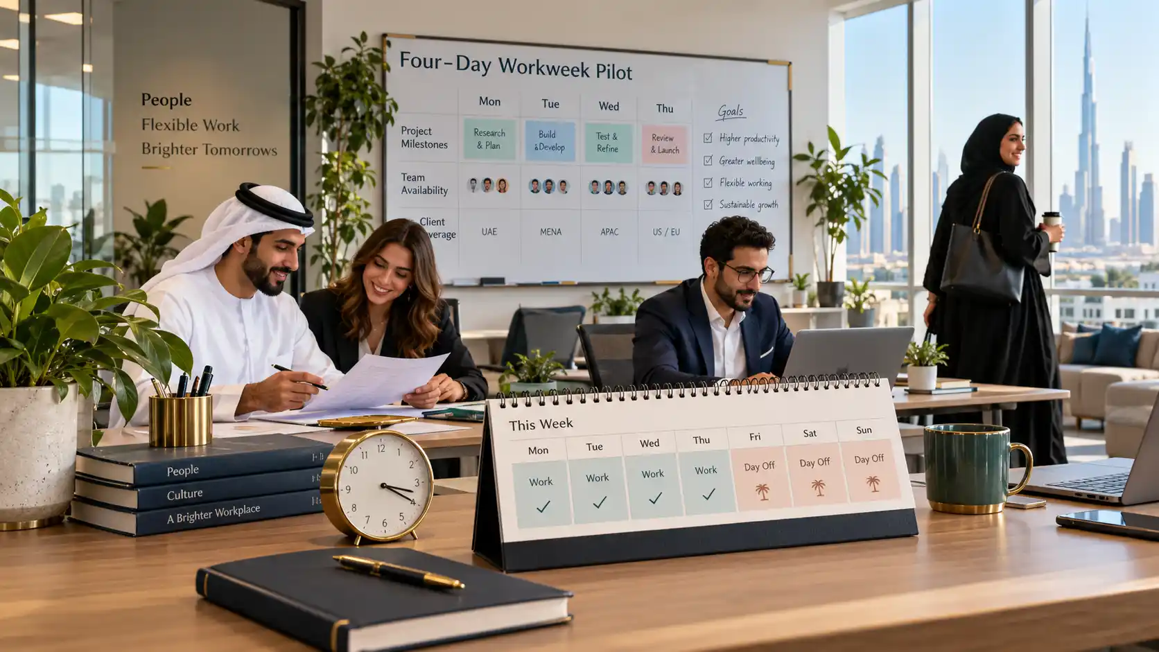 Four-Day Workweek Pilots: What UAE Employers Are Learning